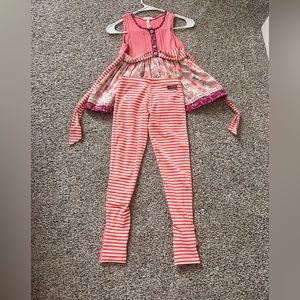 Girls matching Matilda Jane set